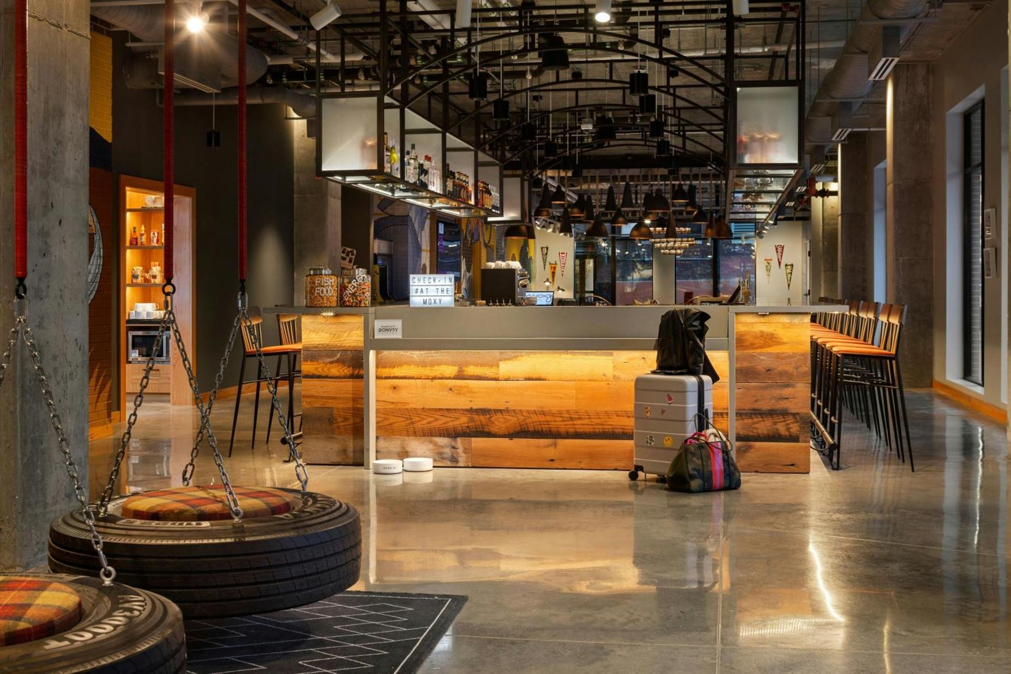 Hotel Moxy Omaha Downtown Exteriér fotografie