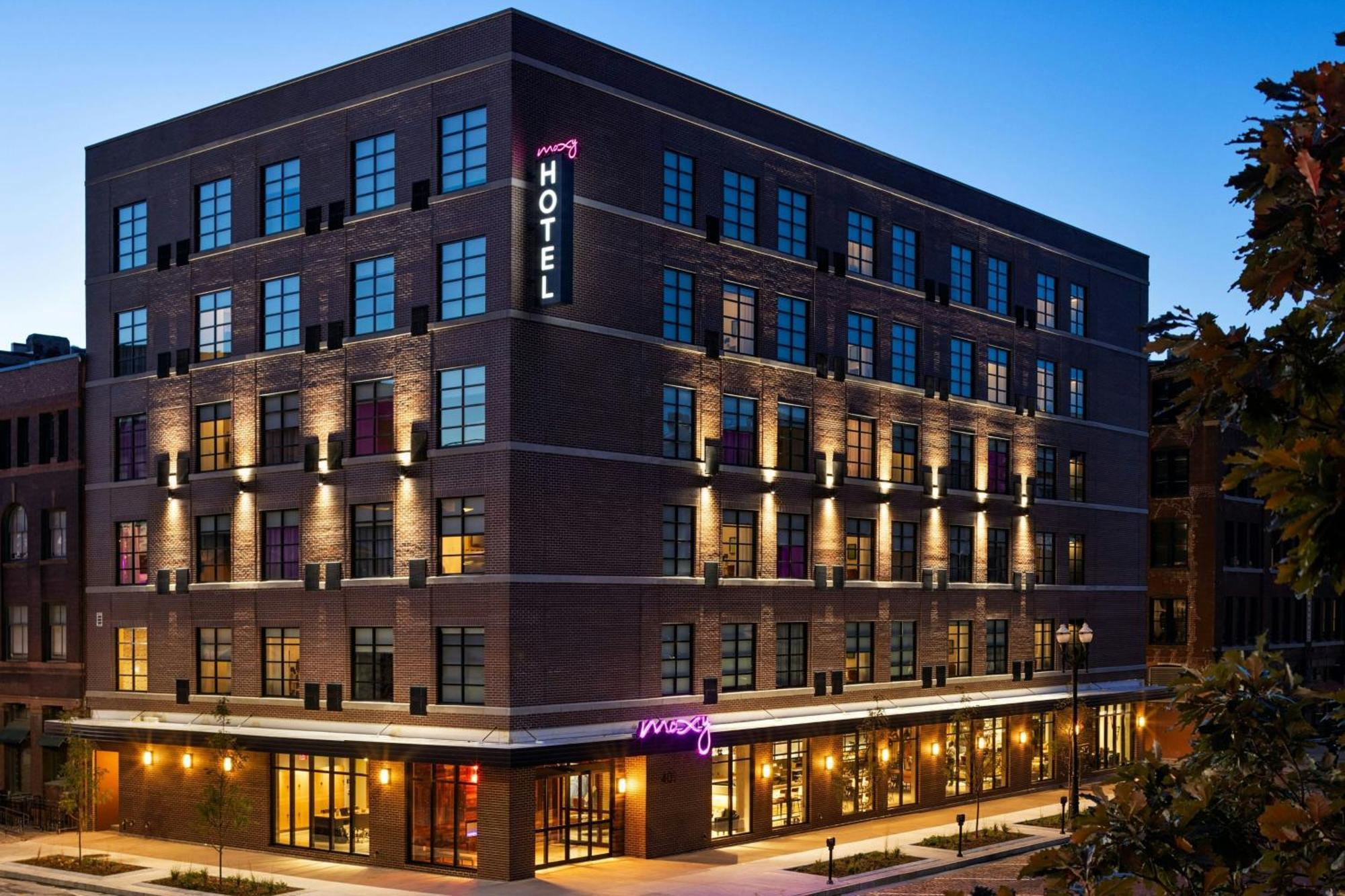 Hotel Moxy Omaha Downtown Exteriér fotografie
