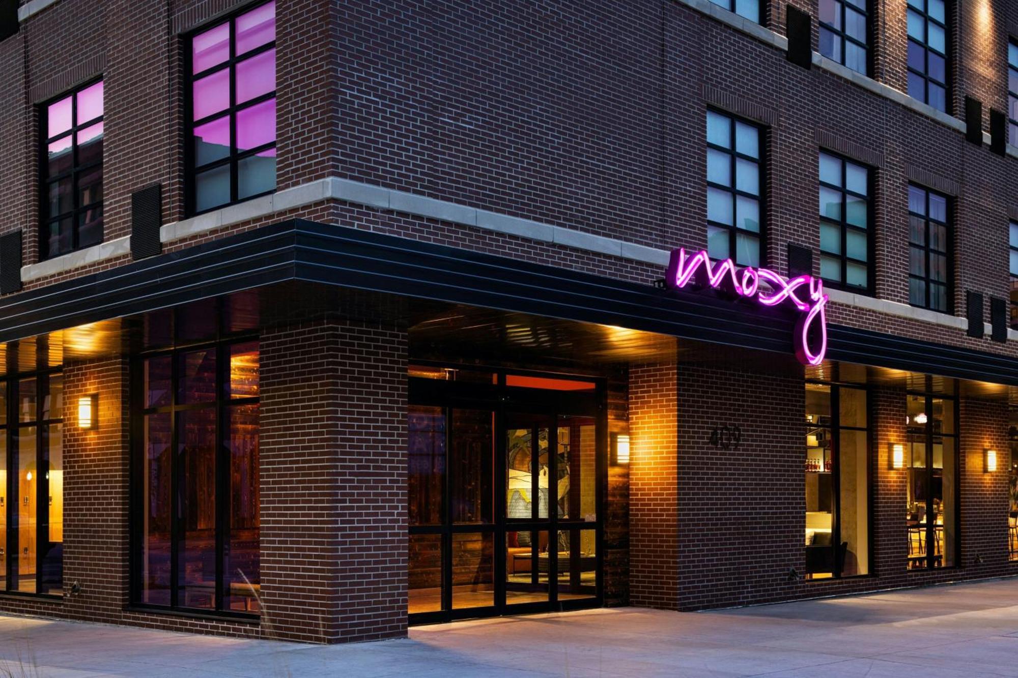 Hotel Moxy Omaha Downtown Exteriér fotografie