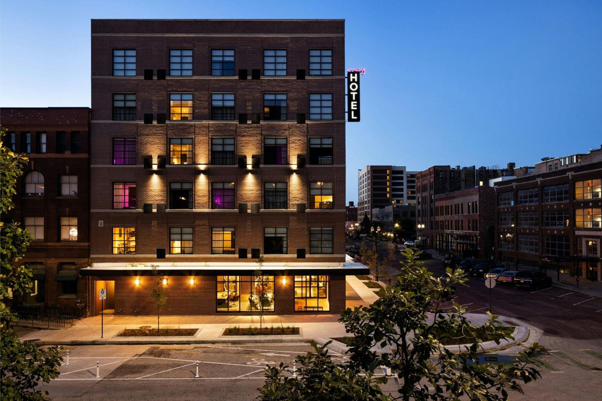 Hotel Moxy Omaha Downtown Exteriér fotografie